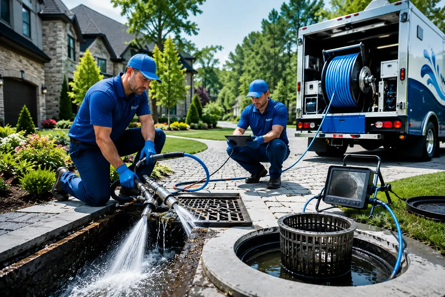 Local outdoor drain cleaning professionals in Malaga, NJ