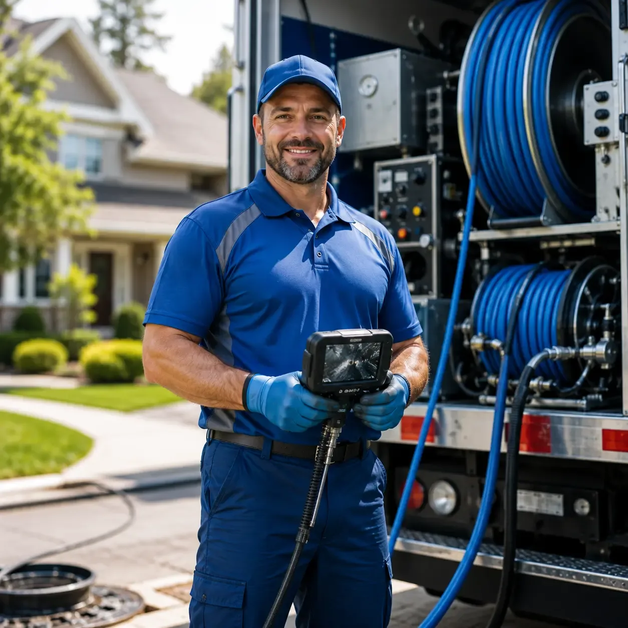 Local outdoor drain cleaning specialists in Malaga, NJ